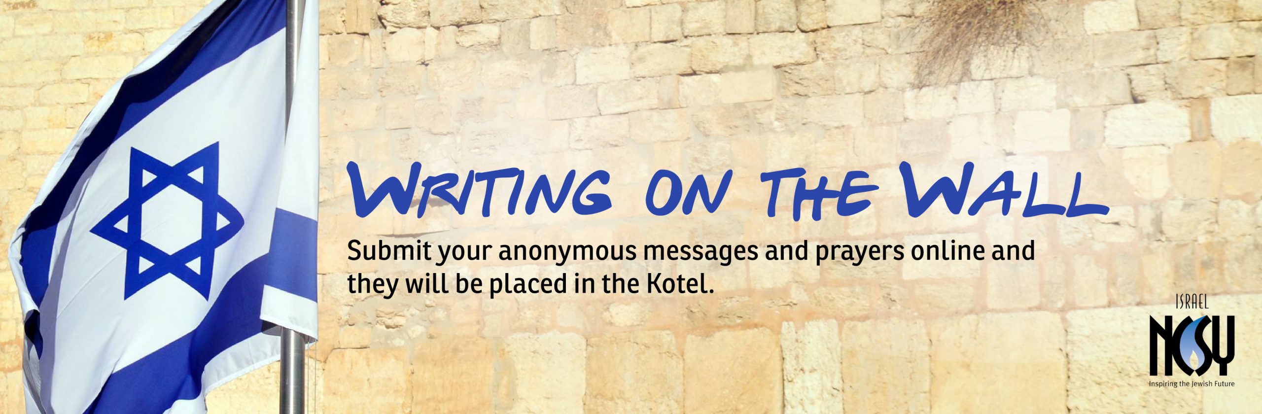 Writing on the wall israel ncsy